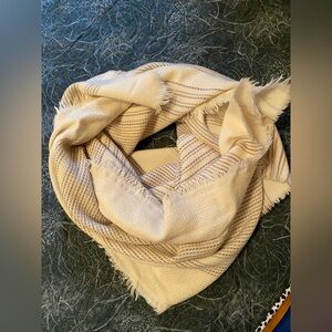 Aritzia Auxiliary 100% Wool Blanket Scarf